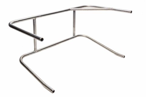 Nerf Bar - Passenger Side - 4 Point - 3/4 in Tube - Stainless - Polished - Micro / Mini - Each