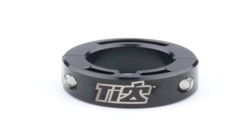Rock Screen Clamp - 1-3/8 in Tube - Hardware Included - Aluminum - Black Anodized - Sprint Car - Each