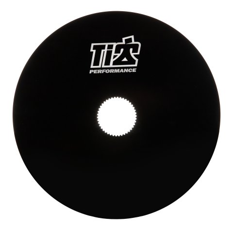 Mud Cover - Splined - Inner - Right Rear - Aluminum - Black Anodized - 14-1/4 in Wheels - Each