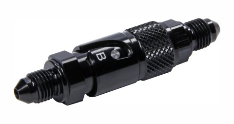 Fitting - Quick Disconnect - Both Halves to 3 AN Male - Aluminum - Black Anodized - Kit
