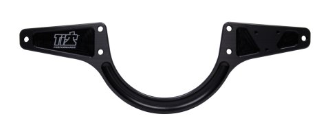 Motor Plate - Front - 19.5 in Center to Center 0.375 in thick - Aluminum - Black Anodized - Sprint Car - Each