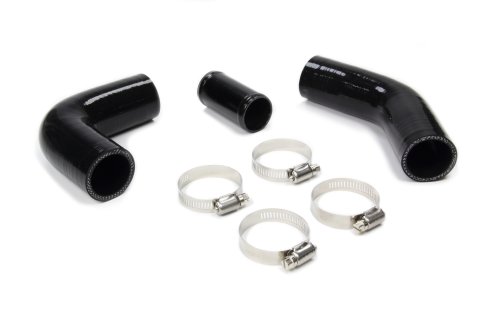 Radiator Hose - Lower - 1.5 in ID - 3 Piece - Silicone - Black - Sprint Car - Each