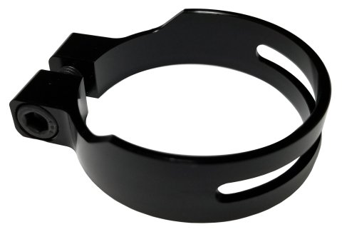 Hose Clamp - 1.75-2.500 in Hose - Allen - Aluminum - Black Anodized - Each