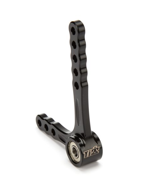 Bell Crank - Adjustable - Aluminum - Black Anodized - Sprint Car Throttle Linkages - Each