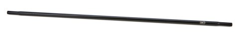Throttle Linkage - 17 in Long Rod - 10-32 in Thread - Aluminum - Black Anodized - Each