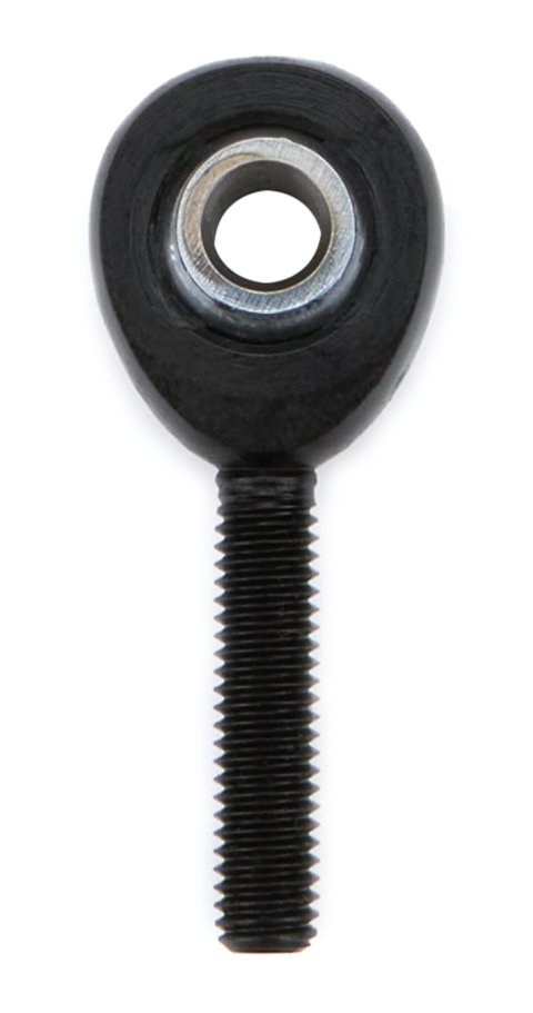 Rod End - Spherical - 3/16 in Bore - 10-32 in Right Hand Male Thread - Aluminum - Black Anodized - Each