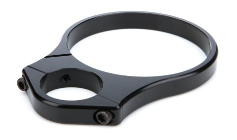 Fire Extinguisher Mount - Clamp-On - Tube Mount - Aluminum - Black Anodized - 3-1/2 in Diameter Fire Extinguishers - 1-3/8 in OD Tube - Each