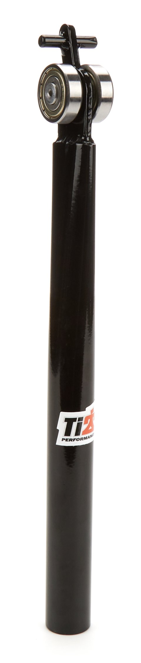 Wing Post - Top - Roller - 12 in Long - Chromoly - Black Powder Coat - Sprint Car - Each