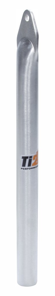 Wing Post - Front - Straight - 12 in Long - 1 in OD - Aluminum - Natural - Sprint Car - Each
