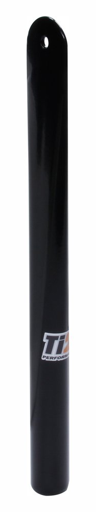 Wing Post - Front - Straight - 12 in Long - 1 in OD - Chromoly - Black Powder Coat - Sprint Car - Each