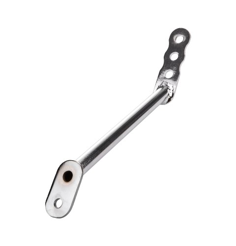 Wing Strap - Nose - Adjustable - 6 to 7.5 in Adjustable Height - Chromoly - Chrome - Sprint Car - Each