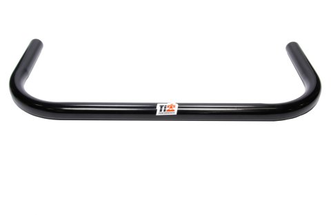 Bumper - Front - 1 in OD Tube - Single Bar - Chromoly - Black - Sprint Car - Each