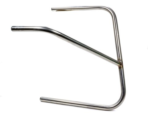 Nerf Bar - Driver Side - 3 Point - 1 in Tube - Long - Stainless - Natural - Sprint Car - Each