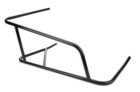 Nerf Bar - Battle Bar - Passenger Side - 3 Point - 1 in Tube - Stainless - Black Powder Coat - Sprint Car - Each