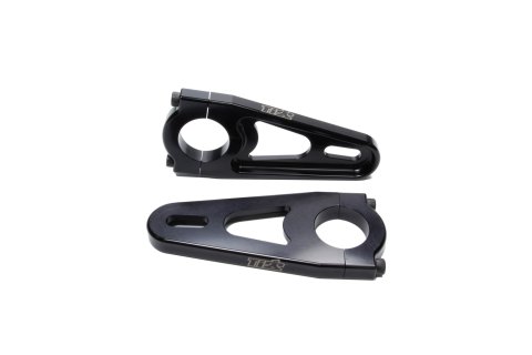 Fuel Cell Mount - Bolt-On - Aluminum - Black Anodized - Upper - Tail Tank - Sprint Car - Pair