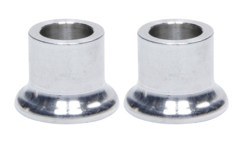 Tapered Spacer - 1/2 in ID - 3/4 in Thick - Aluminum - Natural - Universal - Pair