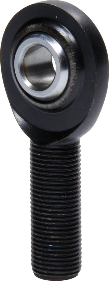 Rod End - Spherical - 1/2 in Bore - 5/8-18 in Left Hand Male Thread - Chromoly - Black Powder Coat - Each