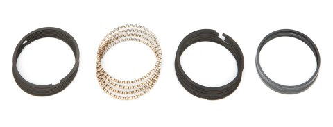 Piston Rings - Classic Race - 3.935 in Bore - File Fit - 1/16 x 1/16 x 3/16 in Thick - Standard Tension - Ductile Iron - 8 Cylinder - Kit