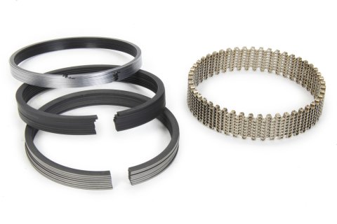 Piston Rings - Classic Race - 4.211 in Bore - File Fit - 1/16 x 1/16 x 3/16 in Thick - Standard Tension - Ductile Iron - Plasma Moly - 8-Cylinder - Ki