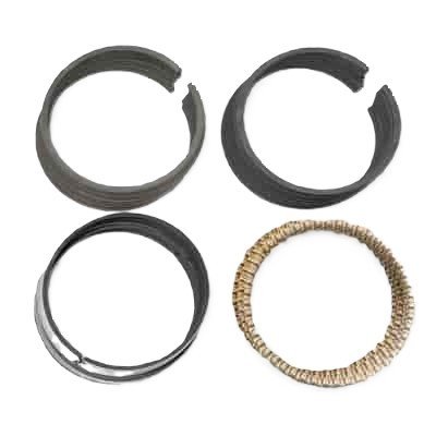 Piston Rings - Classic Race - 3.805 in Bore - File Fit - 1.5 x 1.5 x 3.0 mm Thick - Standard Tension - Ductile Iron - Plasma Moly - 8-Cylinder - Kit