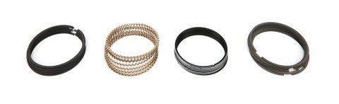 Piston Rings - Classic Race - 4.565 in Bore - 1/16 x 1/16 x 3/16 in Thick - Standard Tension - Ductile Iron - 8-Cylinder - Kit