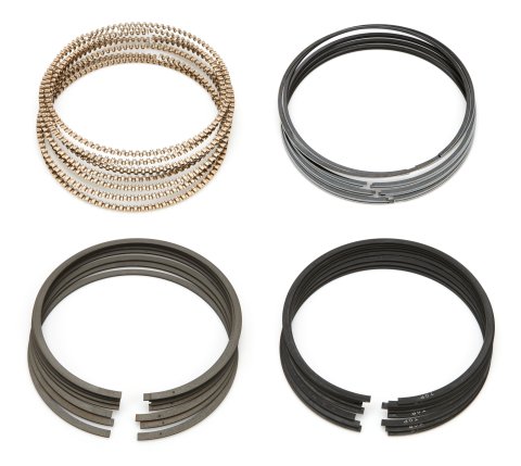 Piston Rings - Classic Race - 4.600 in Bore - File Fit - 0.043 x 0.043 in x 3.0 mm Thick - Low Tension - Ductile Iron - 8 Cylinder - Kit