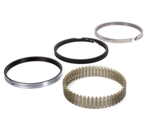 Piston Rings - Classic Steel - 4.625 in Bore - File Fit - 0.043 x 0.043 x 3/16 in Thick - Standard Tension - Steel - 8 Cylinder - Kit