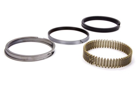 Piston Rings - Classic Steel Advanced Profiling - 4.310 in Bore - File Fit - 1/16 x 1/16 x 3/16 in Thick - Standard Tension - Steel - Chromium Nitride - 8-Cylinder - Kit