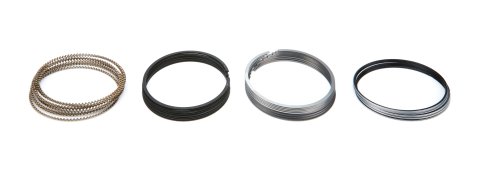 Piston Rings - Classic Steel Advanced Profiling - 4.605 in Bore - 0.043 in x 0.043 in x 3.0 mm Thick - High Tension - Iron - 8-Cylinder - Kit