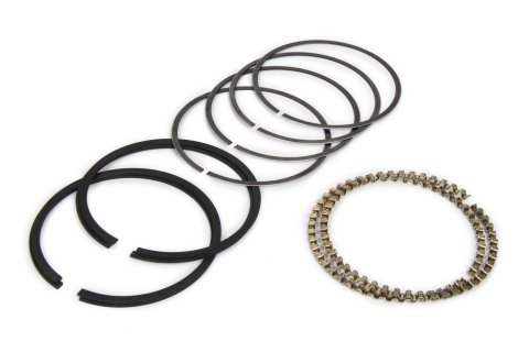 Piston Rings - Classic AP Steel - 4.625 in Bore - File fit - 0.043 x 0.043 x 3/16 in Thick - Low Tension - Chromium Nitride - 8 Cylinder - Kit