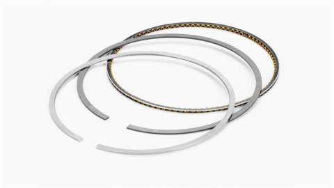 Piston Rings - Maxseal - Gapless - 3.766 in Bore - Drop In - 1.0 x 1.0 x 2.0 mm Thick - Standard Tension - PVD - 8-Cylinder - Kit