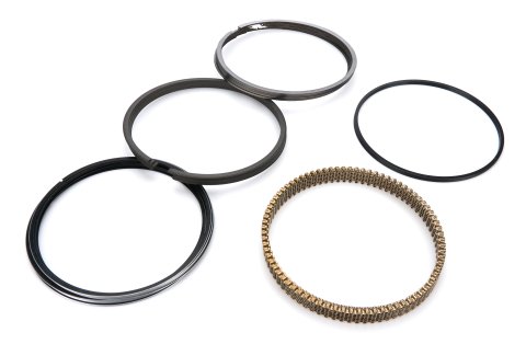 Piston Rings - Advanced Profiling - Gapless Top Ring - 4.145 in Bore - File Fit - 0.043 in x 0.043 in x 3.0 mm Thick - Standard Tension - Steel - Chromium Nitride - 8-Cylinder - Kit
