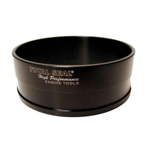 Piston Ring Compressor - 4.380 in Bore - Tapered - Aluminum - Black Anodized - Each