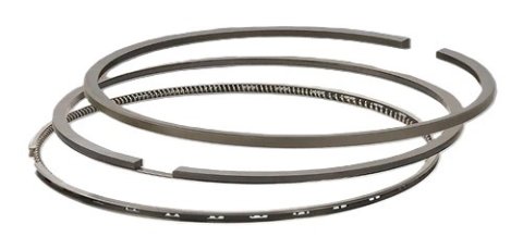 Piston Rings - Street - 3.918 in Bore - 3.0 mm x 2.0 mm in x 2.5 mm Thick - Standard Tension - Steel - Ford Powerstroke - Kit