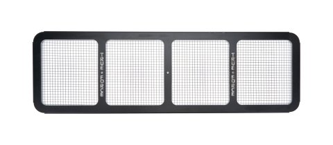 Nose Screen - 1/4 in Screen Spacing - Aluminum - Black Paint - Each