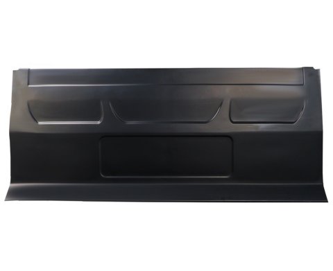 Nose - Outlaw - Center - Plastic - Black - Asphalt Late Model - Each