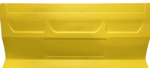 Nose - Outlaw - Center - Plastic - Yellow - Asphalt Late Model - Each