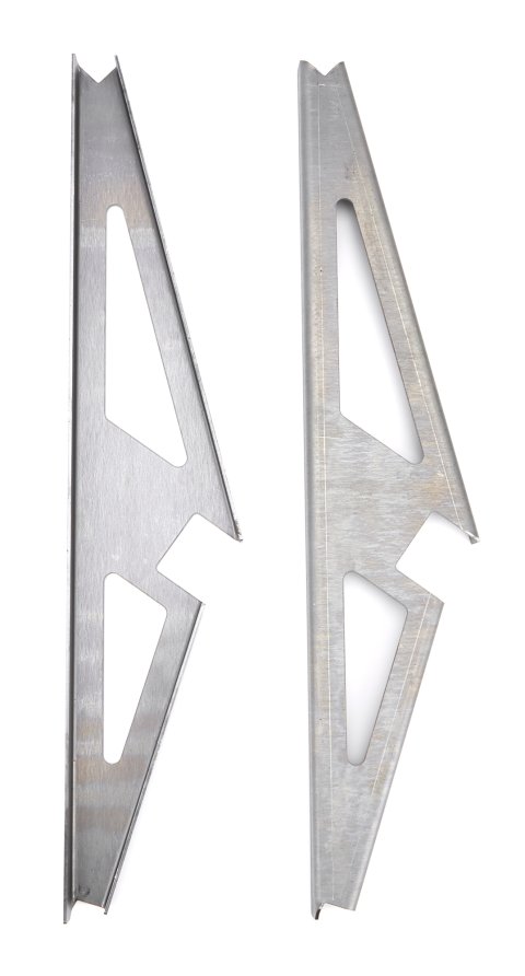 Bumper - Outlaw - Steel - Natural - Street Stock - Kit