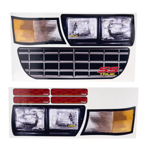Graphics - Nose - Laminated Protective Coating - Chevy Monte Carlo - Kit