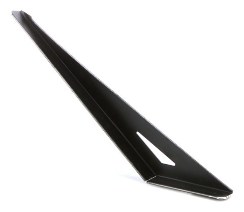 Splitter Gusset - 1-Piece - Aluminum - Black Paint - Each
