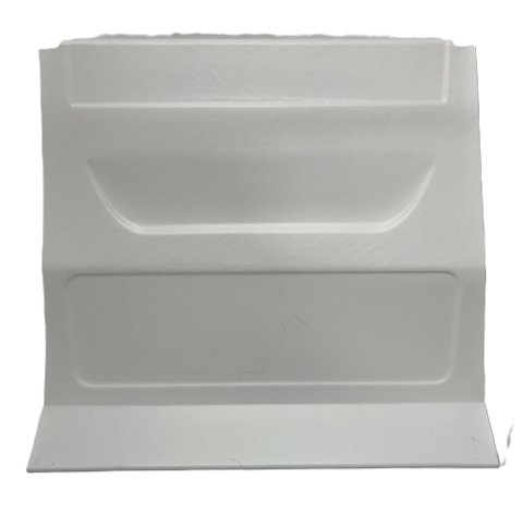 Nose - Outlaw - Center - Plastic - White - Asphalt Modified - Each