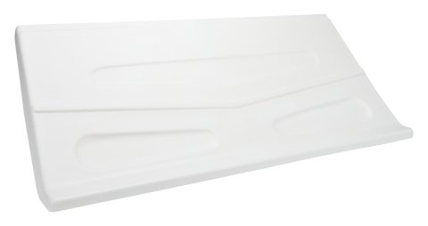 Nose - Center - Plastic - White - Mini Wedge - Each