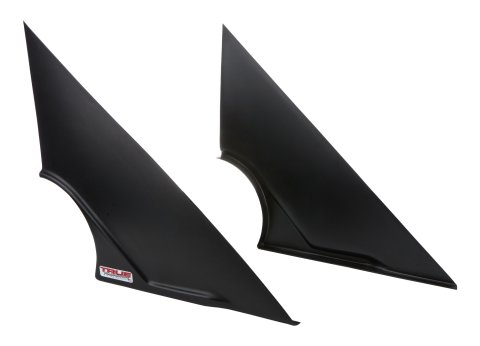 Fender - Driver Side / Passenger Side - Plastic - Black - Mini Wedge - Kit