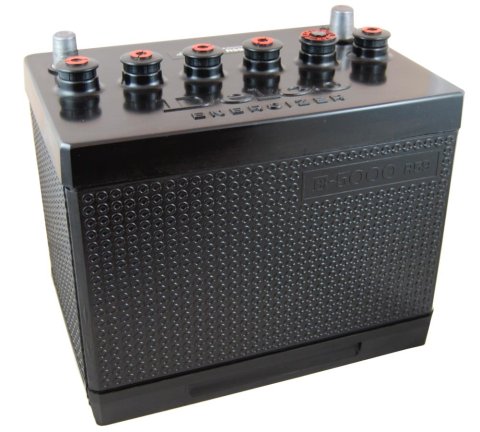 Battery - AGM - Restoration - 12V - 500 Cranking amps - Standard Terminals - 10.125 in L x 9.000 in H x 6.750 in W - Delco 1969-73 - Each