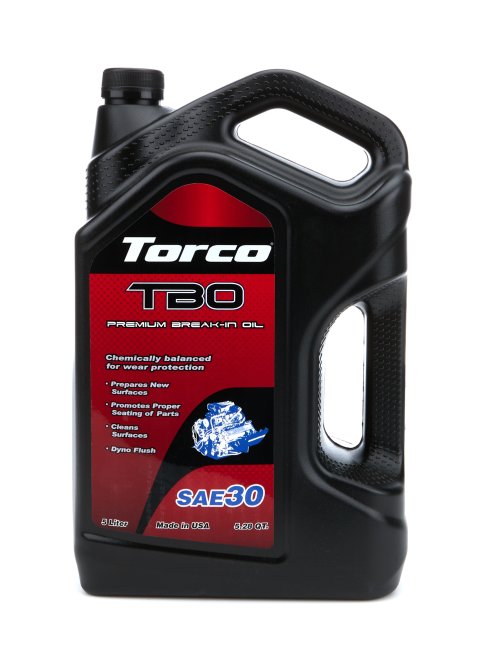Motor Oil - TBO Break-In - High Zinc - 30W - Conventional - 5 L Bottle - Each