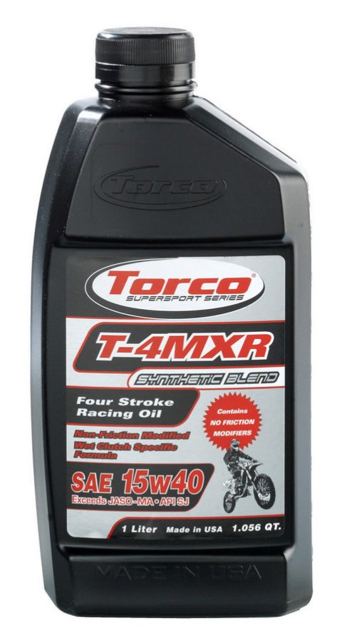 Motor Oil - T-4MXR - 15W40 - Semi-Synthetic - 4 Stroke - 1 L Bottle - Each