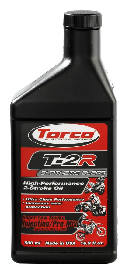 2 Stroke Oil - T-2R - Semi-Synthetic - 16.9 oz Bottle - Set of 12