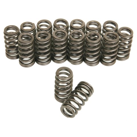 Valve Spring - Beehive Spring - Single Spring - 313 lb/in - 1.140 in Coil Bind - 1.055 in / 1.290 in OD - Set of 16