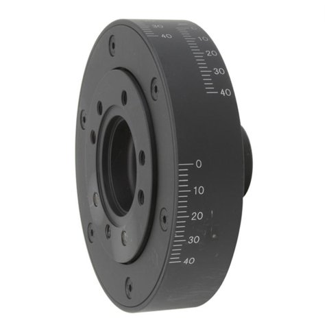 Harmonic Balancer - Track Max - 6.610 in OD - SFI 18.1 - Steel - Black Paint - External Balance - Small Block Ford - Each