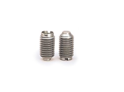 Thermactor Plug - 5/8-11 in Outside Thread - 7/16-14 in Internal Thread - Steel - Natural - Small Block Ford - Each